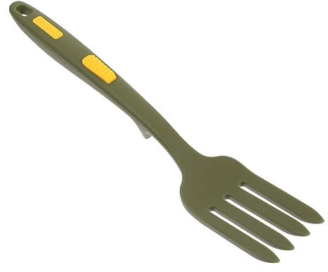 Zerodeko Forchettone in Silicone Multiuso Per Cucina Accessorio Leggero e Antiscivolo Per Casa Hotel e Ristoranti Manico Ergonomico e Sicuro Contro Scottature