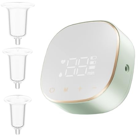 Epodmalx Elektrischer Brustwarzen-Korrektor, Tragbar, Niplette, Korrigiert Flach- und Hohlwarzen mit Leichtigkeit, Um das Stillen zu Erleichtern, Einfache Installation, Einfach zu Bedienen – B