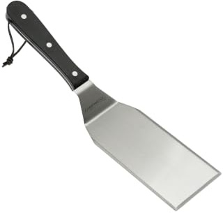 Campingaz Premium Edelstahl Plancha Spatel | mit langem Griff | ideal für Burger, Meeresfrüchte & Gemüse | auch für Plancha Oberflächenreinigung geeignet | Schaufel für Grillabende und Planchas
