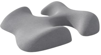 Oshhni Breast Support Pillow, Prone Pillow, Chest Pillow Chest Pad, Beauty Salon Support Pad, Desk Cushion For Napping, Breast Support Pillow Bolster SPA Beauty Salon Massage Table Sleep, Light Gray