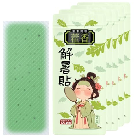 Cerotti di raffreddamento, calmante compresse refrigeranti – forniture sportive per alpinismo, campeggio, estate, scottature, lavoro e viaggi