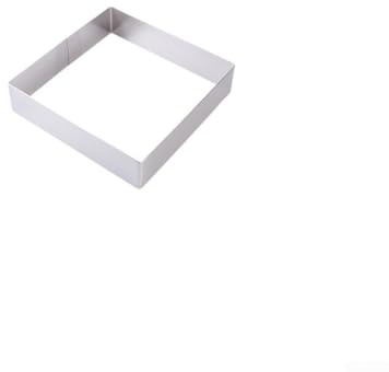 Stampo per torta regolabile, in acciaio inox, antiaderente, lavabile in lavastoviglie per torte, torte e dessert (30,5 cm)