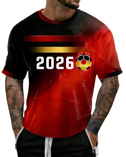 Herren Poloshirt Wm Trikot 2026 Deutschland Fussball Wm 2026 Fussballtrikot Herren Germany Tshirt Poloshirt Kurzarm Sommer Polo Shirt Männer Golf (01-3-light ashy,3XL)