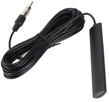 LUCKDANO Antenna Gl Car -309 Universal Car FM Radio Antenna Patch Aerial Windscreen Mount 5M Cable for Most Vehicles