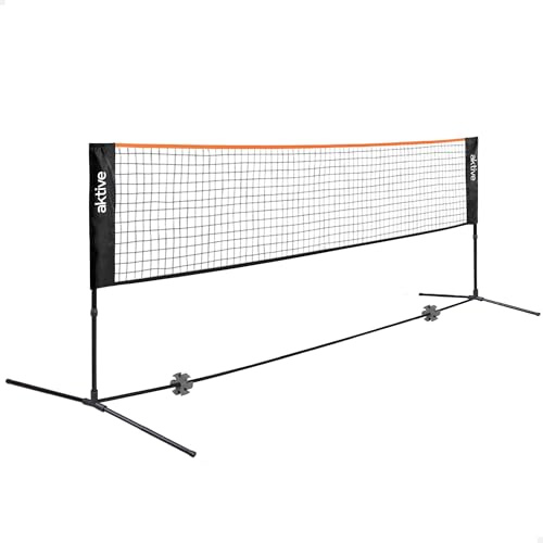 Aktive Bärbart nät 5M Volley/Badminton – justerbar höjd