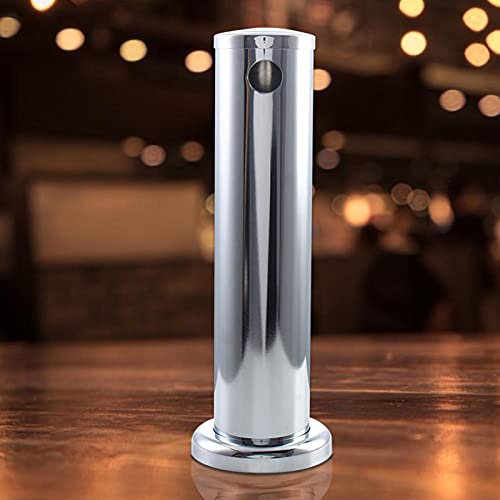 Fdit Herramienta Dispensadora de Cerveza de Acero Inoxidable de para Bar en Casa, Torre de Cerveza de Barril Duradera, Adecuada para Amantes de la Elaboración de Cerveza Casera (#1)
