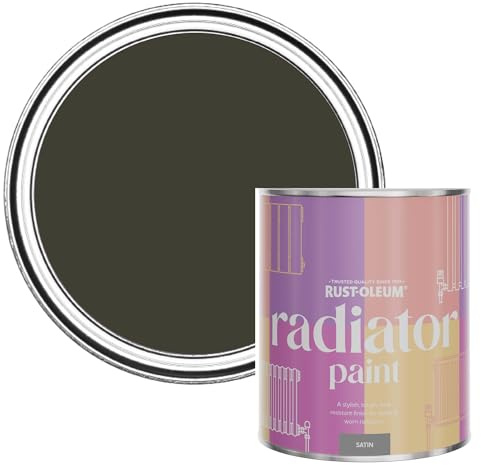 Rust-Oleum Heat-Resistant Radiator Paint in Satin Finish - Wallington 750ml