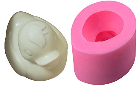 Beiersi Duck Silicone Mold Fondant Cake Icing Sugarcraft Decorating Mould Tools (Style 8)