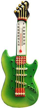 3D Thermometer Style Guitar Fridge Magnet Home Kitchen Refrigerator Decoration Magnetic Sticker Collection