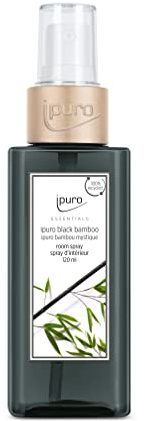 ipuro - erfrischendes ipuro black bamboo Raumspray - dezentes Duftspray mit grünen & holzigen Noten - stilvolles Room Fragrance für ein puristisches Dufterlebnis in jedem Raum 120 ml