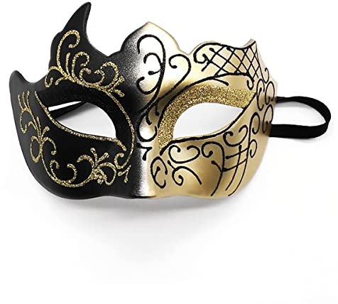 Seglory Venezianische Maske für Damen und Herren – Elegante Maskerade Maske