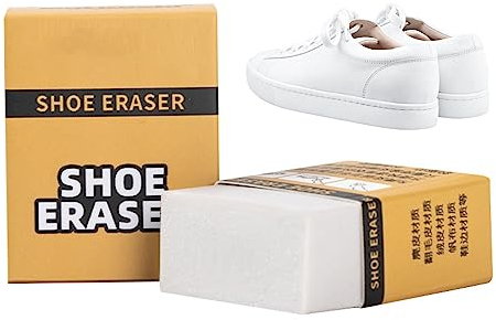 Spugna per Cancellare con Gomma Magica Abrasiva - Spazzola per Scarpe Scamosciate e Crespa per Pulizia