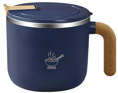 Thermoschale für Vakuum-Lebensmittel – Tiffin Therms | 530 ml Thermo-Lebensmittelbehälter | Leichte isolierte Tiffin-Box | Einstellbare isolierte Mahlzeitenaufbewahrung | Werkzeug zur Aufbewahrung