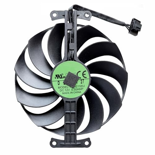 Graphics Card Cooling Fan Compatible with Asus RTX 3050 RTX 3060 RX 6400