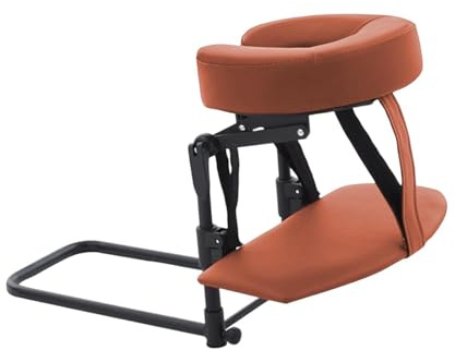 LeeQinersw Kit de Masaje para Colchón Hogar Almohada Soporte Cabeza Tablero Mano Portátil Ángulo Ajustable Apto para Recuperación Cirugía Ocular Siest, Rojo Marrón, tal como se describe
