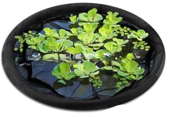 Maigridy Galleggiante isola pianta Protector Fish Barriera Stagno Decorazione Acqua Trasmissione Circolare Rete Protettiva Stagno