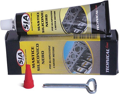 Sia Mastice SILICONICO Nero SIGILLANTE per Guarnizione Carter Motore 409500105