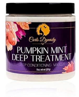 Curls Dynasty Pumpkin Mint Deep Treatment Masque - 8oz (237ml)