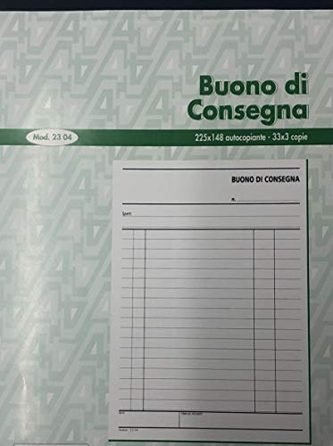 Multiart Lot de 5 carnets de livraison 33 x 3 format 22,5 x 14,8 cm. 3 copies autobloquantes