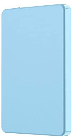 Disque dur externe HDD 2 To / 500 Go / 120 Go / 80 Go USB 3.0 pour ordinateur de bureau, PS4, ordinateur portable, Xbox, Smart TV (80 Go, bleu)