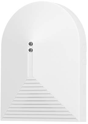 MOWEO High Sensitive Wired Glass Break Sensor, Digital Signal Processing, Adjustable Sensitivity, Pet-Immune, Tamper Switch, White, Glass Break Detector