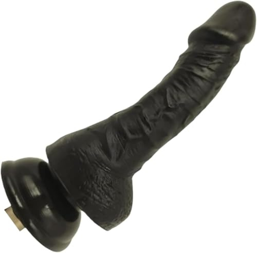 Realistischer Dildo Zubehör für Frauen Sexmaschine, Flexibler Anal Plug | Fickmaschine Universal 3XLR Verbinder Masturbator Sexspielzeug für Frauen Mann, B