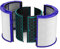 VIOKS Filterset 360° Ersatz für Dysоn Filter Hot and Cool 969048-02 für Luftreiniger HP04 TP04 DP04 TP05 HP05 / Luftreiniger Hepa Filter + Luftreiniger Aktivkohlefilter für Pure Cool, Pure Hot+Cool