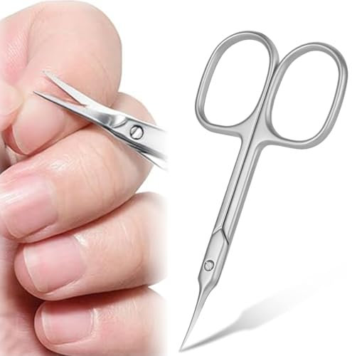 Forbici per Unghie, Forbici per Cuticole, forbici per forbici per cuticole, Forbicina Professionale Unghie Forbici Manicure Taglia Cuticole per Professionale e Domestico