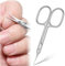 Ciseaux à Cuticules Professionnels, Ciseaux à Ongles,Ciseaux à Ongles, Ciseaux à Ongles de pédicure de manucure, Ciseaux à Sourcils pour des cils et la beauté, ciseaux professionnels de sourcil