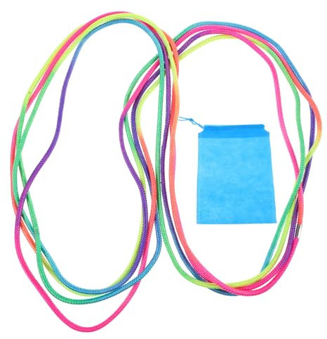 Alasum Chinese Jump Rope Für Mädchen Elastisches Hüpfspielzeug Bunte Gummibänder Für Outdoor-aktivitäten Fördert Und Koordination Für Familieninteraktionen Und Spiele Im Freien