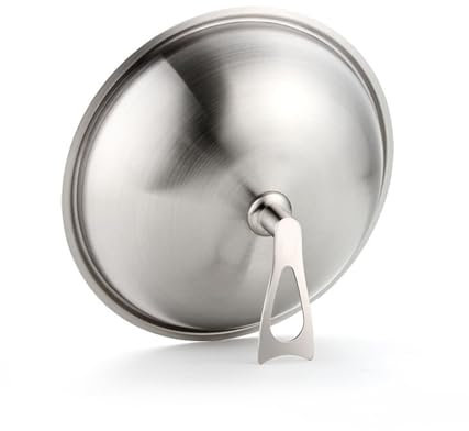Tapa Sarten Tapa Tapa Wok Tapa de Acero Inoxidable for Ollas Sartenes Sartenes 34 cm Tapa de Sartén de Repuesto Tapa de Cúpula de Metal Tapas de Utensilios de Cocina for Cocina Tapas Sartenes Cocina(3