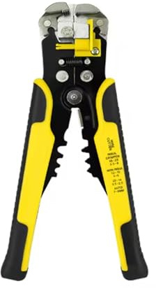 Wire Stripper Tools Multitool Pliers Automatic 5 In1 Stripping Cutter Crimping Cable Wire Electrician Repair Tools(Yellow)