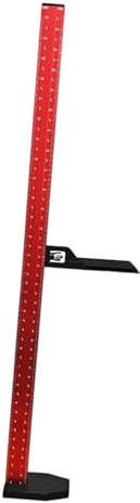 predolo Calibre de Altura, Regla de Ajuste de de Mesa, Herramienta de Medición de Altura Ajustable, Instrumento de Medición, Calibre de Profundidad Par, 64 Cm