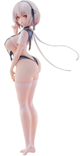 DEXSHUN HMS Sirius Anime Figur Spiel Figuren Serie HMS Sirius Badeanzug Styling Modellfigur PVC Anime Statue Deko Schreibtisch Dekoration Sammlerstück Geschenke 24cm