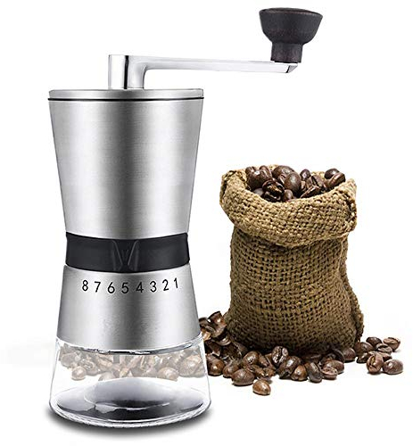 Manuelle Kaffee Grinde Durable Edelstahl Hand Kurbel Schleifen Konische Keramik Kaffeemühle Mühle Bean Grinder Werkzeug