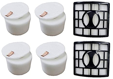 Casa Vacuums Replacement for Shark Rotator Powered Lift-Away Speed & DuoClean NV680 NV681 NV682 NV683 NV800 NV801 NV803 UV810 AX912 QU922Q 2 HEPA & 4 Foam & 4 Felt Filter Kits, Compare to XFF680