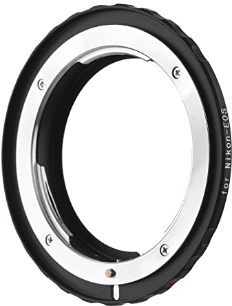Andoer Camera Lens Adapter Ring with Infinity Focus Replacement for F/AF AI AI-S Camera Lens on EF/EF-S Mount Cameras 1DS 1D 5D 7D 60D 600D