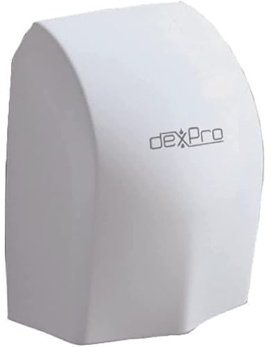 TEW dexPro Commercial/Domestic Hand Dryer Feisty Mini High Speed Hand Dryer 1.0kW ABS White. – FM10W
