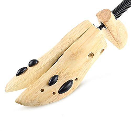 AYXAMO Schuhspanner Herren，Schuhspanner 1 stücke 2-Wege-Schuhspanner Aus Holz for Männer Und Frauen Schuhe Expander Verstellbarer Schuhspanner Shaper Rack(S)