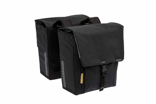 New Looxs Tulum Double 32 L - Doppeltasche - Recyceltem Polyester - E-Bikes Geeignet - Doppelte Fahrradtasche - Fahrradtasche für Gepäckträger
