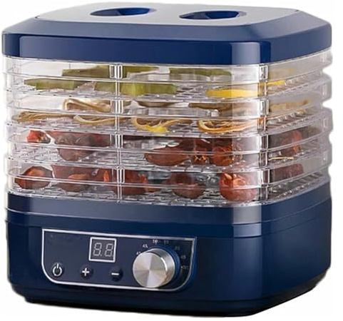 Essiccatore per Alimenti, essiccatore per Alimenti, Mini essiccatore per Frutta, Carne, Verdure, Manzo, essiccatore a Temperatura costante Regolabile