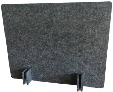 TAIZhiChen Cloison de Bureau, Panneau Insonorisant, Séparateur de Table, écran de Confidentialité Acoustique, Feutre Autoportant pour Bureau, Réception, étude, S