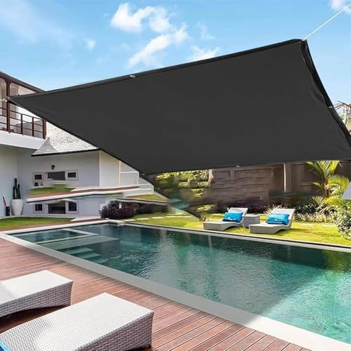 Sonnensegel mit Ösen, einfache Installation ohne Bohren, UV-Blocker für Garten, Terrasse, Balkon und Außenbereich, idealer Sonnenschutz