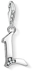Thomas Sabo Damen Charm-Anhänger J Buchstabe Charm Club 925 Sterling Silber 1590-643-21