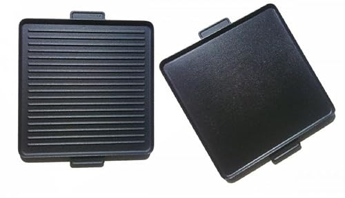 Powerpot Piastra Ghisa 40x40 Bistecchiera Barbecue Rigato E Lato Liscio