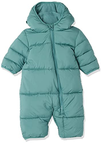 Amazon Essentials Traje de invierno unisex para bebés, resistente al agua, color verde salvia oscuro, 18 meses