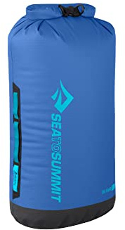 Sea to Summit - Big River Dry Bag - wasserdichte Tasche - Rollverschluss - Strapazierfähig - Haltegriffe, Befestigung & D-Ring - Paddelsport
