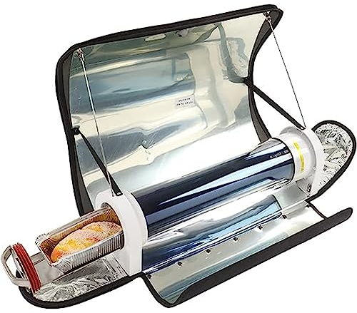 ALSUP Solarkocher, tragbarer Solarkocher, 4.5L große Kapazität Solarkocher Outdoor Kocher Camping Herd mit Thermometer Ideal für Camping oder Wandern