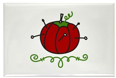 CafePress Pincushion Magnets Rectangle Magnet (100 pack)