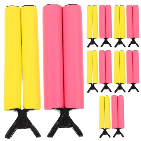 Healeved 12piezas Almohadillas Aislantes Para Rulos De Peluquería Protección Térmica Para Curls y Coloración Salones y Hogares